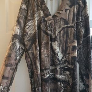 Field & Stream Women's Camouflage V-Neck Shirt
